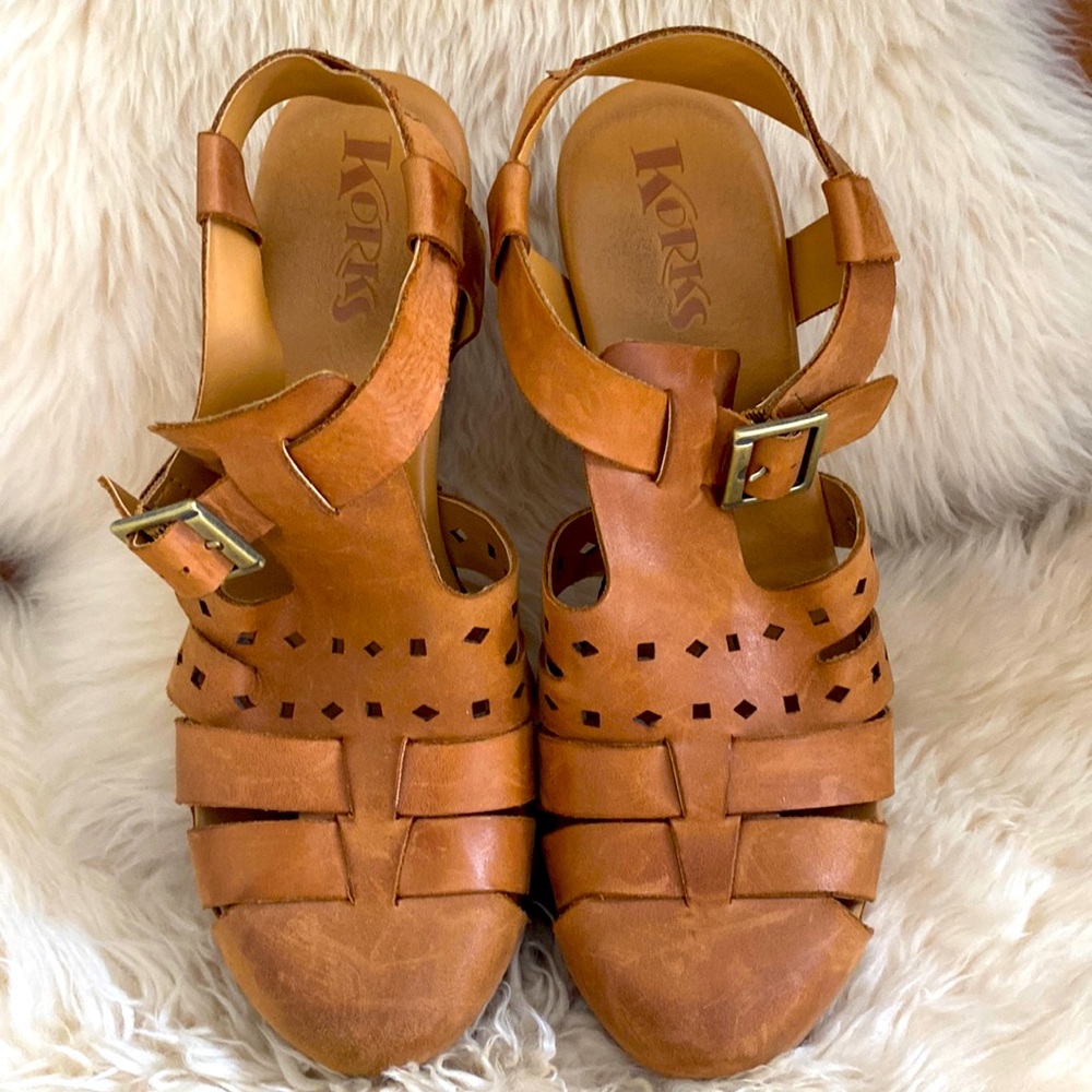 Korks clogs in gentle used condition